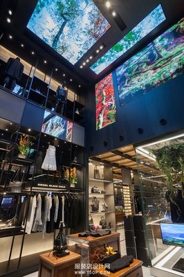 纽约DIESEL最新服装零售店设计_服装店设计,橱窗设计-服装店设计网